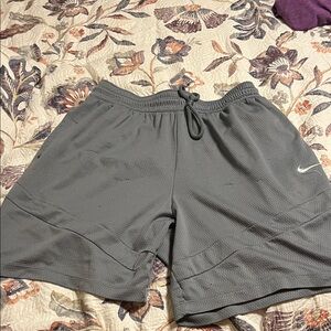 Nike Charcoal Gray Sports Shorts